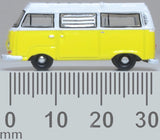 Oxford Diecast NVW016 VW T2 Bay Window Camper Saturn Yellow/White - 1:148 Scale