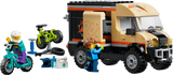 LEGO City Mountain Bike Adventure Van Building Toy 60512