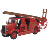 Oxford Diecast 76LC004 Leyland Cub FK7 Redcar Fire Brigade - 1:76 Scale