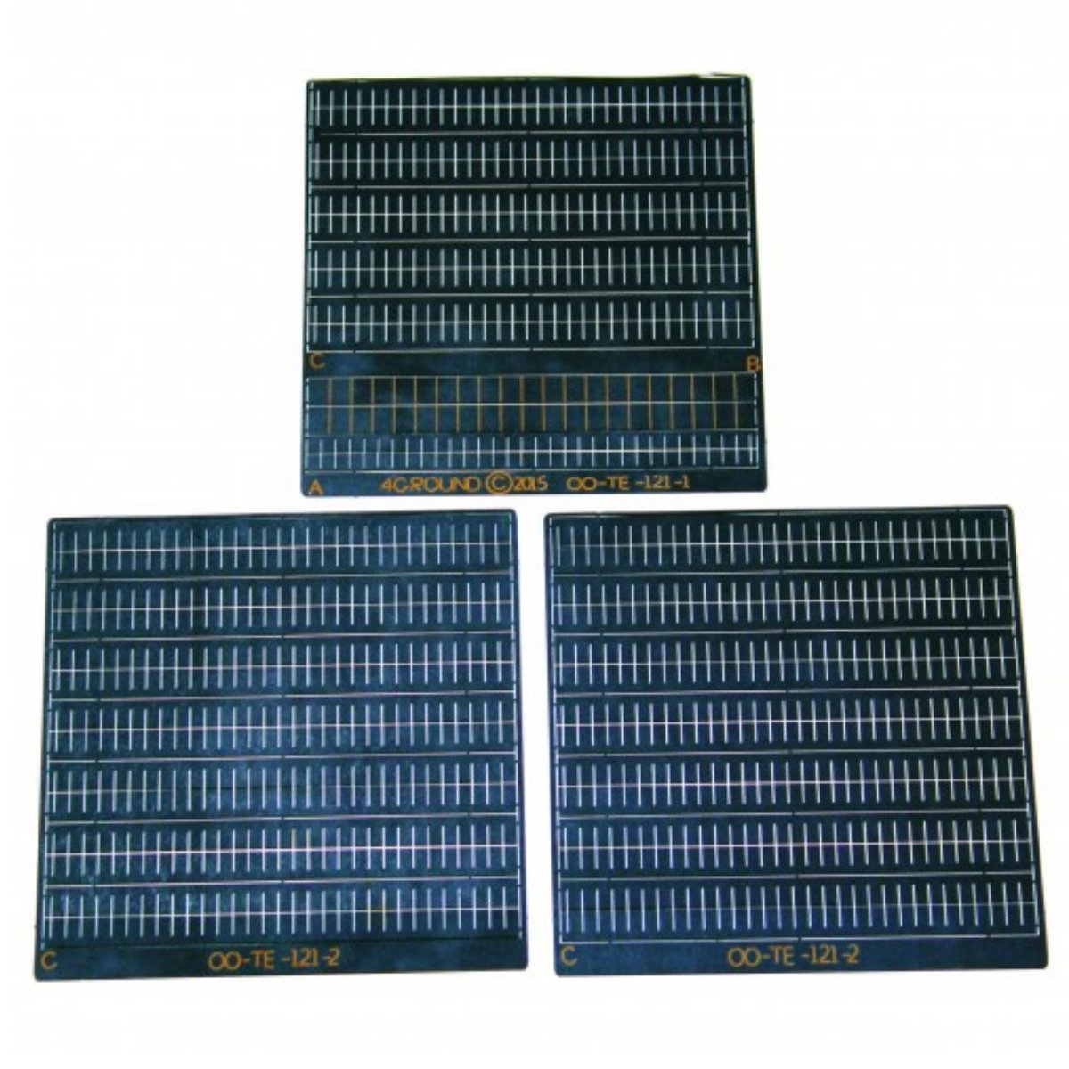 4Ground Trackside Dark Slate Roof Tiles & Ridge - Phillips Hobbies
