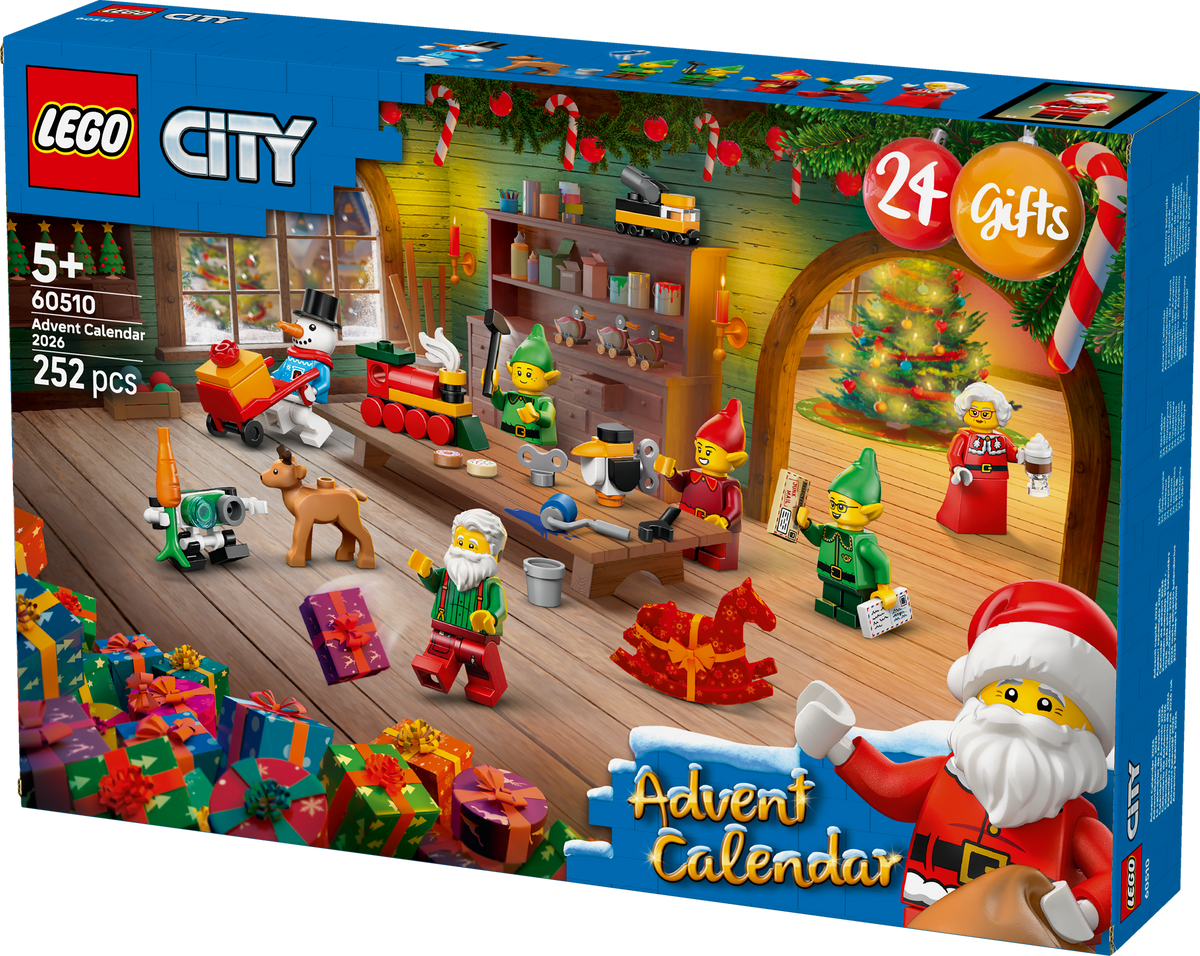 LEGO® City Advent Calendar 2026 Santa’s Workshop Toy 60510