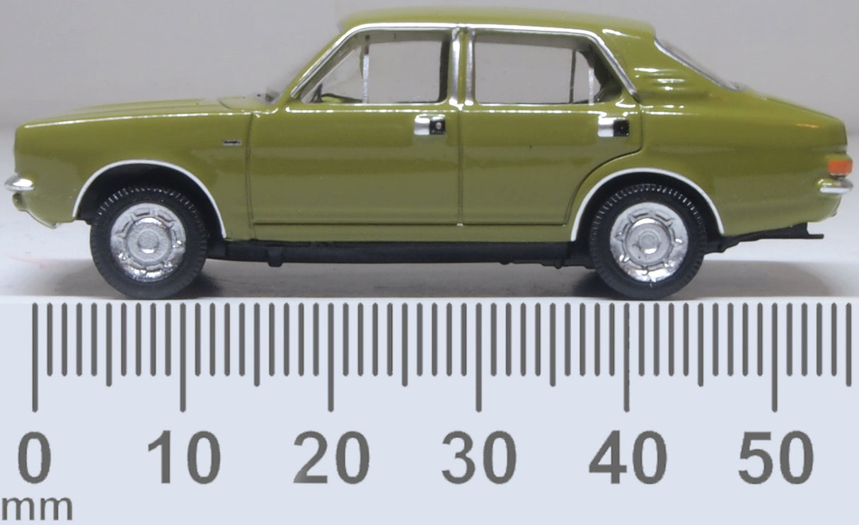 Oxford Diecast 76MAR008 Morris Marina Limeflower - 1:76 Scale