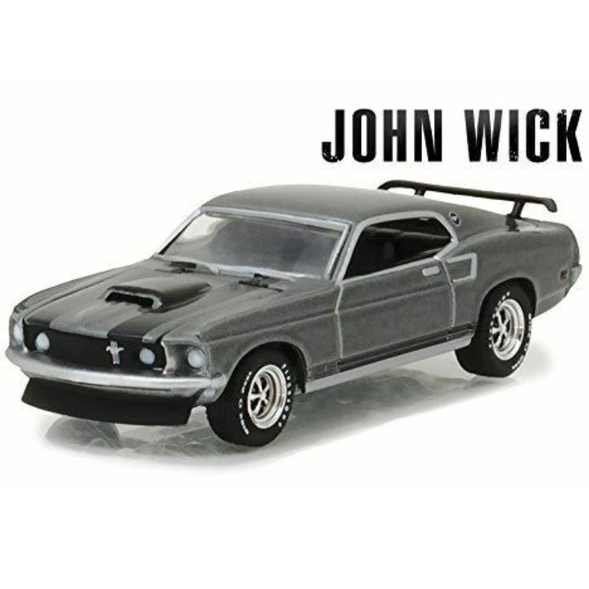 Greenlight John Wick 1 (2014 Movie) 1969 Mustang Boss 429 - 1:64 Scale