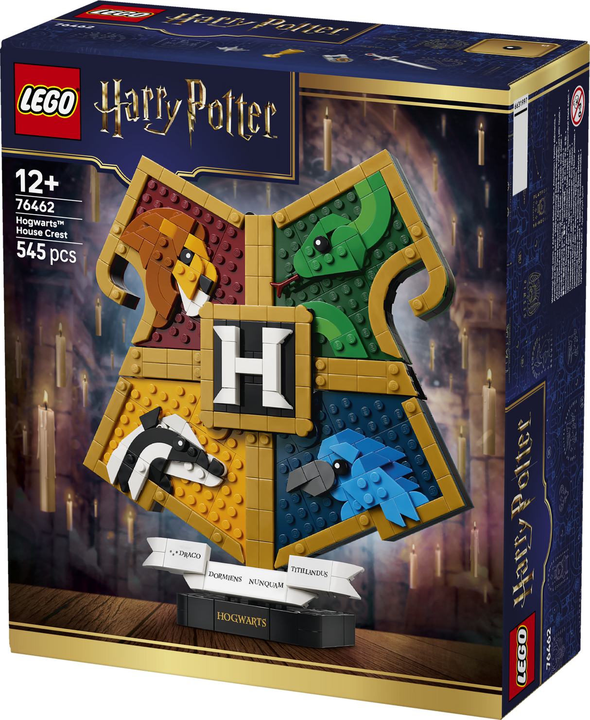 LEGO® Harry Potter™ Hogwarts™ House Crest Building Toy 76462
