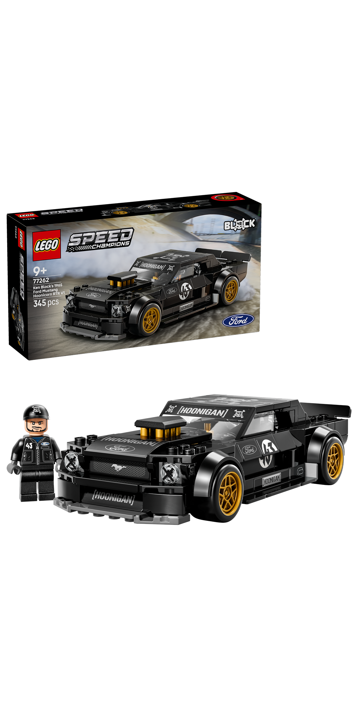 LEGO Speed Champions Ken Block’s ’65 Ford Mustang Hoonicorn 77262