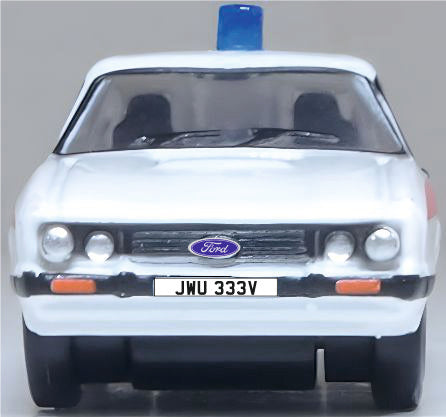 Oxford Diecast NCAP007 Ford Capri MkIII Merseyside Police - 1:148 Scale