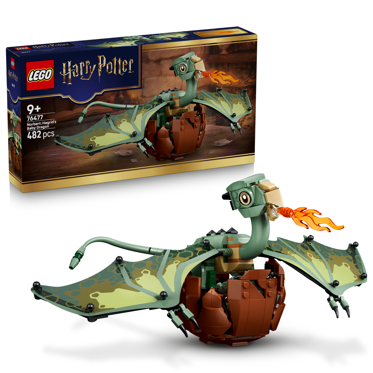 LEGO Harry Potter Norbert: Hagrid's Baby Dragon Toy 76477
