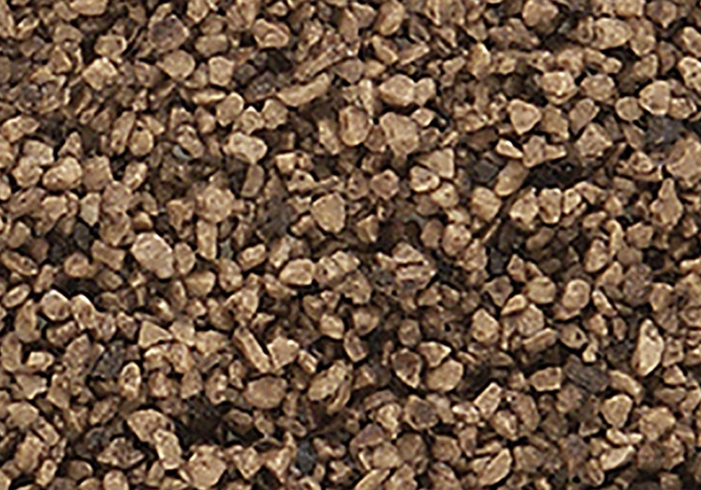 Woodland Scenics B1386 Coarse Ballast Brown - Canister/Shaker Jar