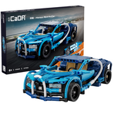 CaDA Bricks Honour Pull-Back Sports Car 377pcs - 1:18 Scale