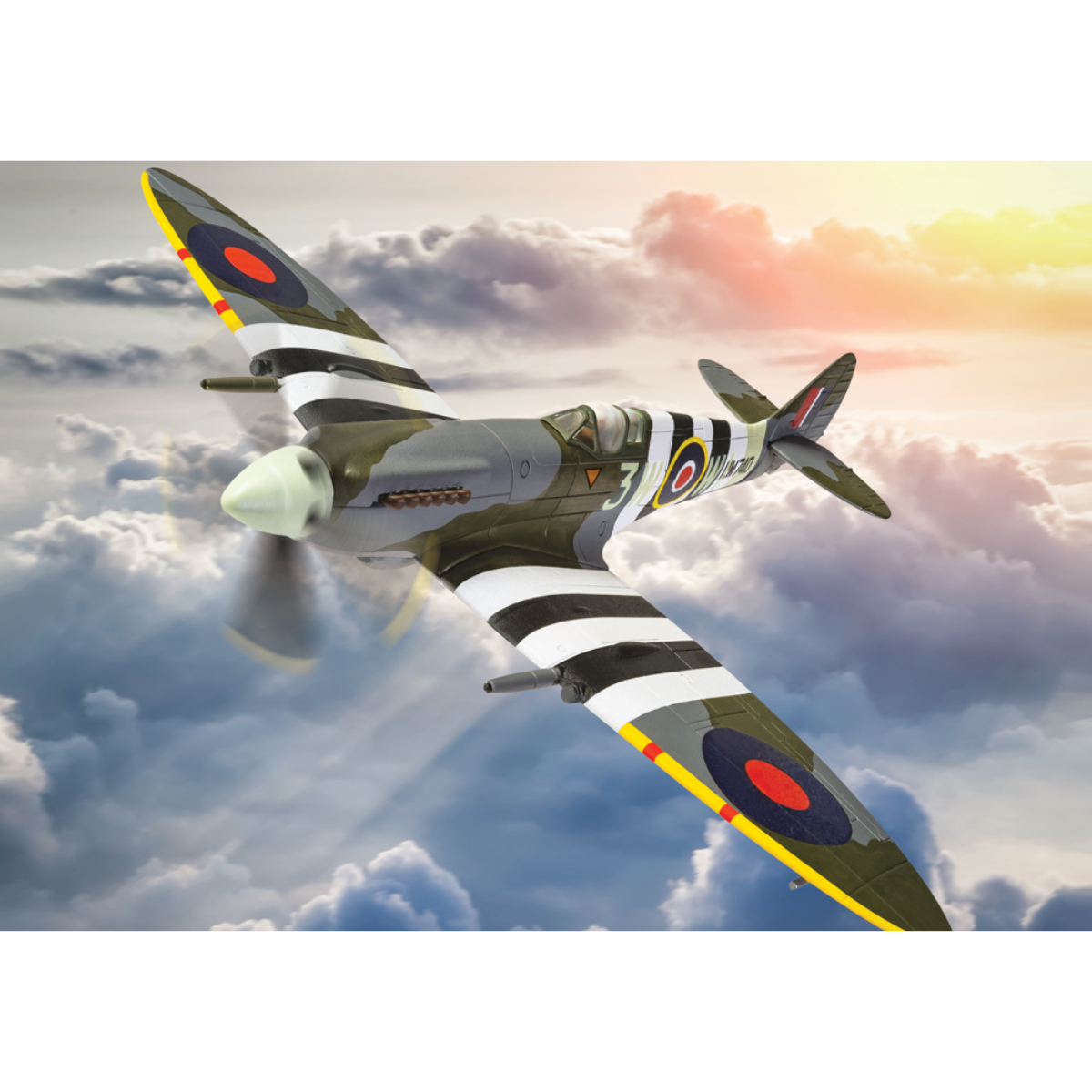 Corgi D-Day Supermarine Spitfire Mk.XIVc - 1000 Piece Puzzle