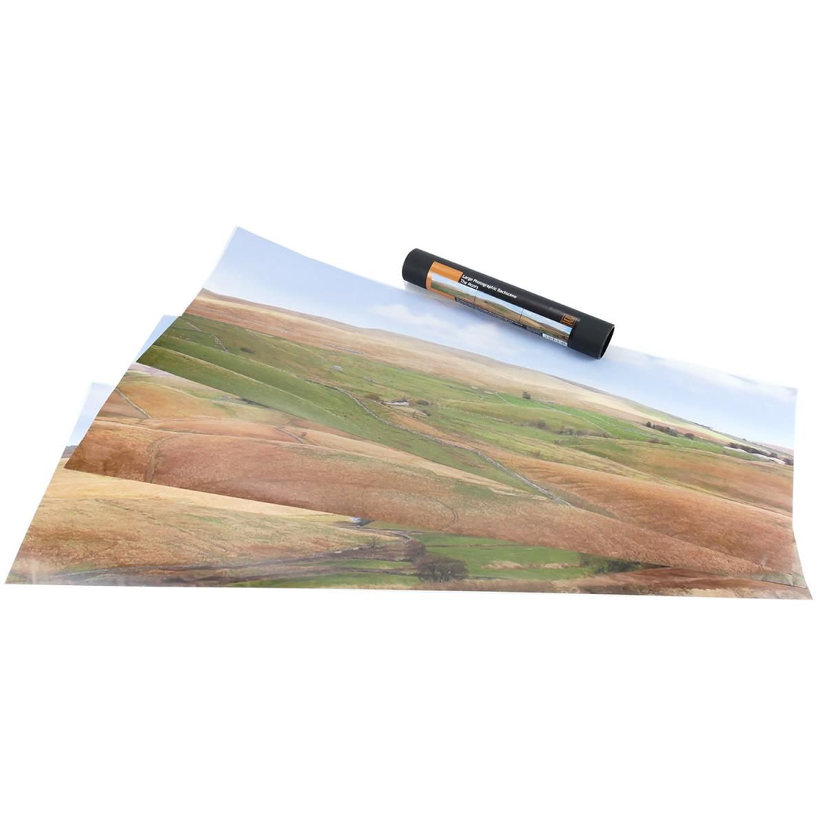 Gaugemaster GM711 The Moors Large Photo Backscene (2744x304mm)
