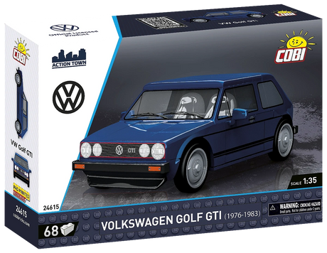 Cobi Bricks Volkswagen Golf GTI (1976-1983) Construction Toy Set