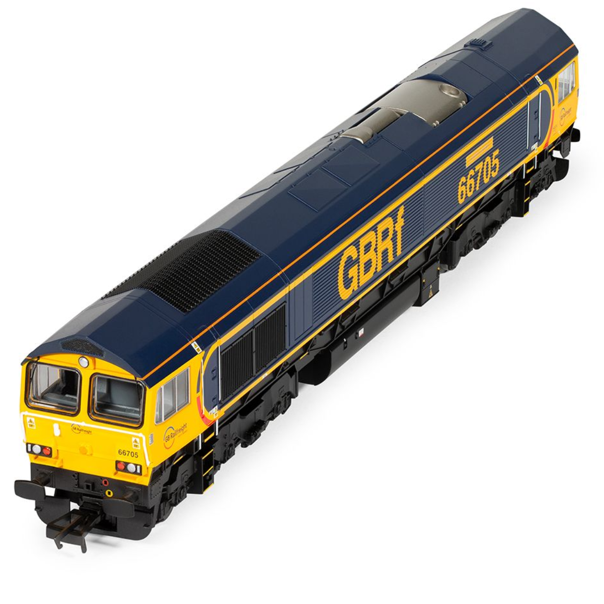Hornby R30334 GBRf, Class 66, Co-Co, 66705 'Golden Jubilee' - OO Gauge