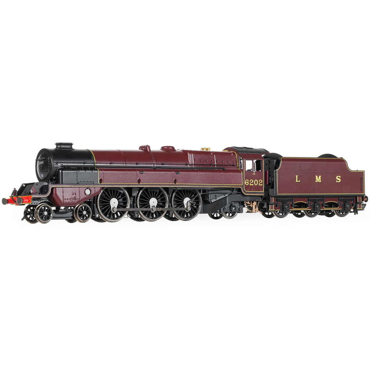 Hornby R30398 LMS Princess Royal Class - "Turbomotive" 6202 - OO Gauge