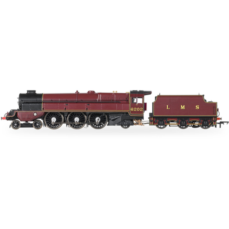 Hornby R30398 LMS Princess Royal Class - "Turbomotive" 6202 - OO Gauge