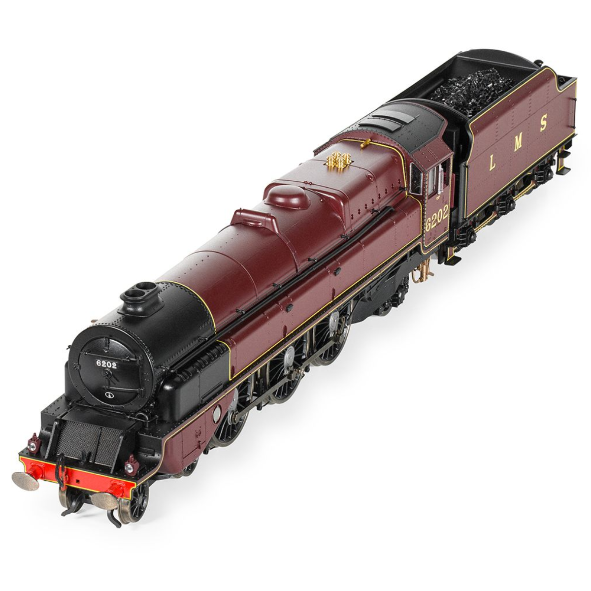 Hornby R30398 LMS Princess Royal Class - "Turbomotive" 6202 - OO Gauge