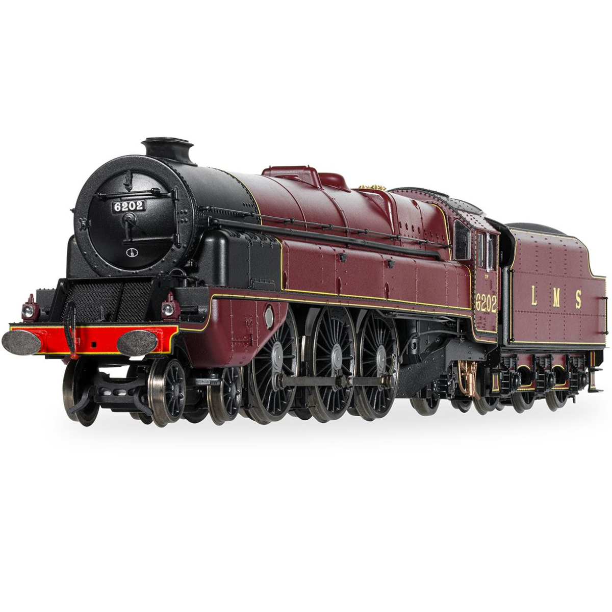 Hornby R30398 LMS Princess Royal Class - "Turbomotive" 6202 - OO Gauge