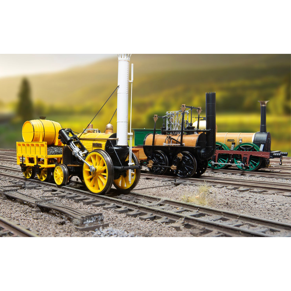 Hornby R30445 Birth of the Railways Train Pack (Railway 200) - OO Gauge