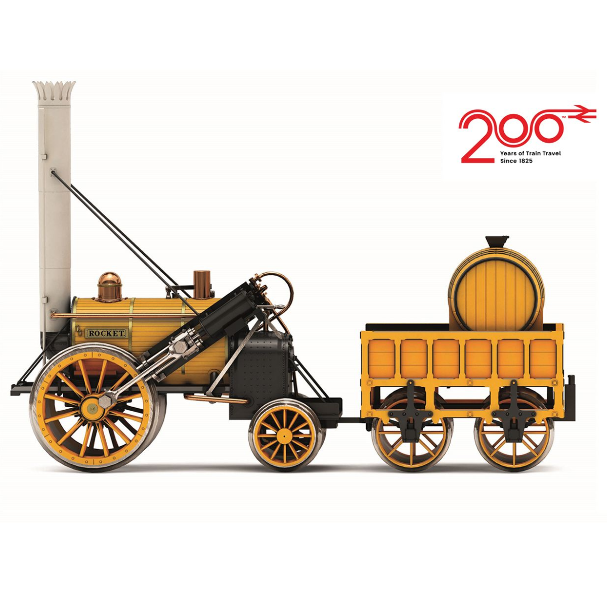 Hornby R30445 Birth of the Railways Train Pack (Railway 200) - OO Gauge