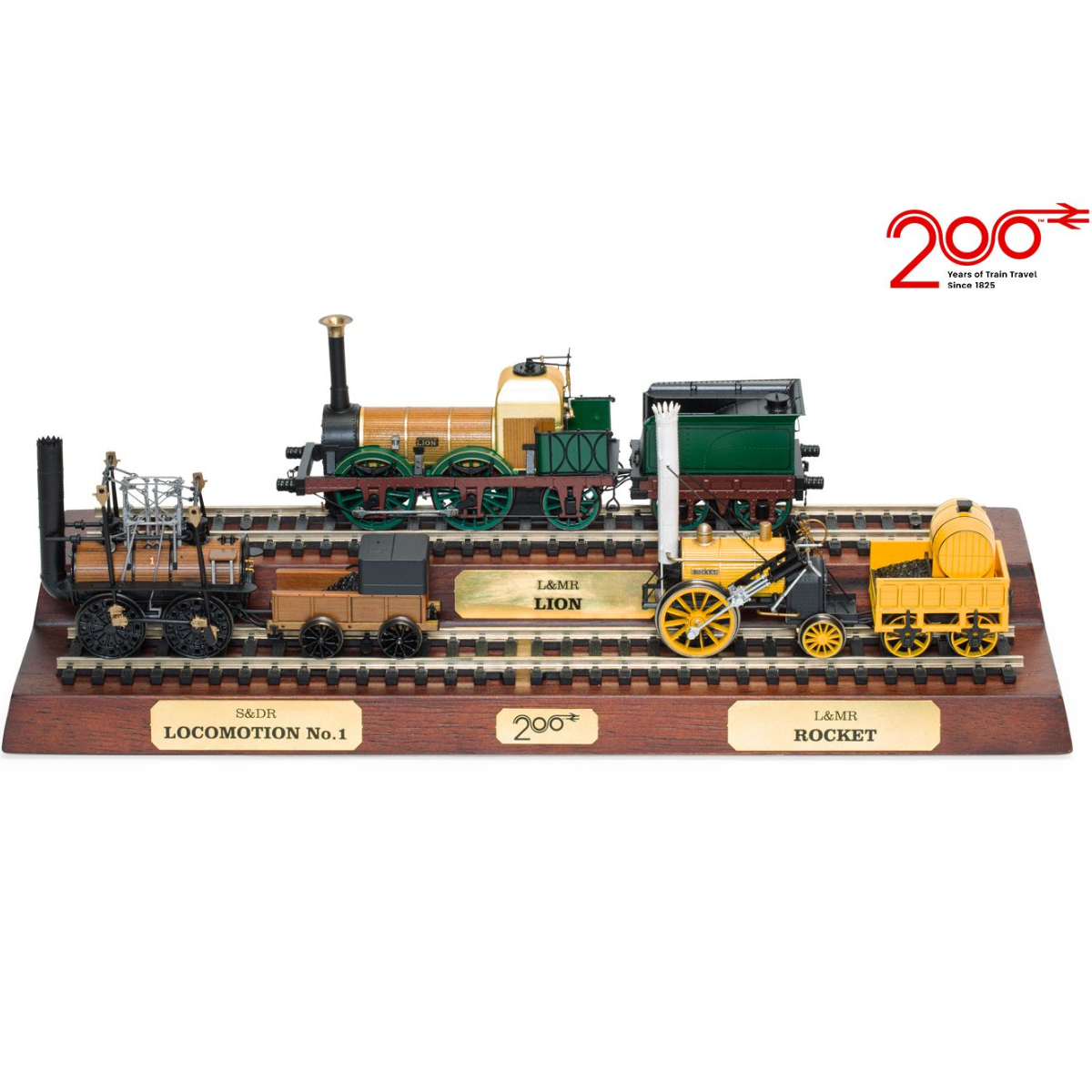 Hornby R30445 Birth of the Railways Train Pack (Railway 200) - OO Gauge