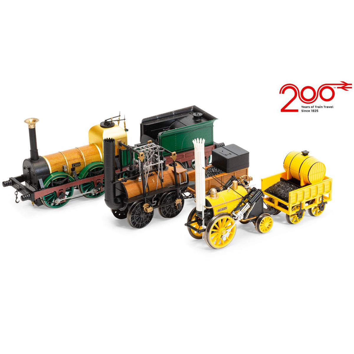 Hornby R30445 Birth of the Railways Train Pack (Railway 200) - OO Gauge
