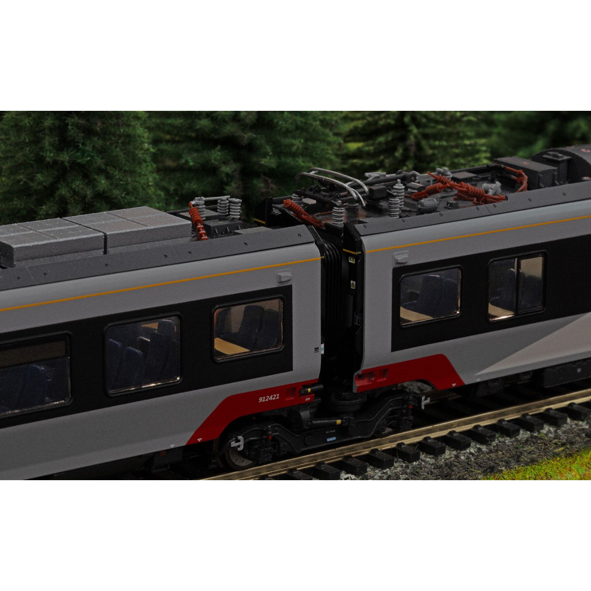 Hornby R30446 Greater Anglia Class 755/4 'FLIRT' - 4 Car Train Pack (Pride Livery) - OO Gauge