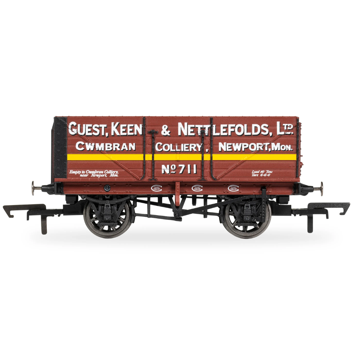 Hornby R60296 7 Plank Wagon Guest Keen & Nettlefolds No 117 - OO Gauge