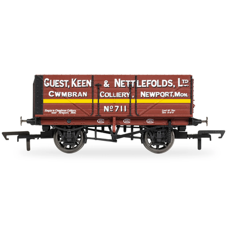 Hornby R60296 7 Plank Wagon Guest Keen & Nettlefolds No 117 - OO Gauge