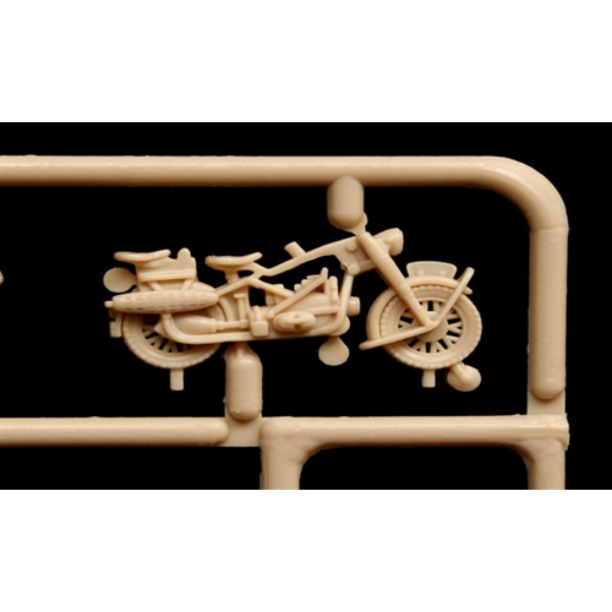 Italeri WWII German Motorcycles Plastic Kit - 1:72 Scale