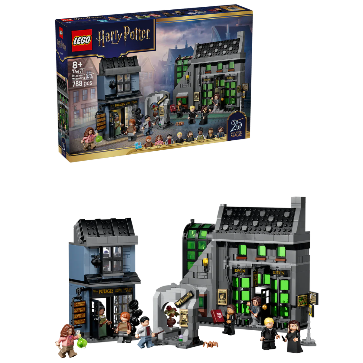LEGO® Harry Potter™ Knockturn Alley™ Wizarding Shops 76471