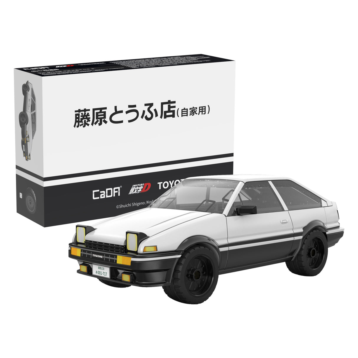 CaDA Bricks Toyota Trueno AE86 1:35 - 72pcs