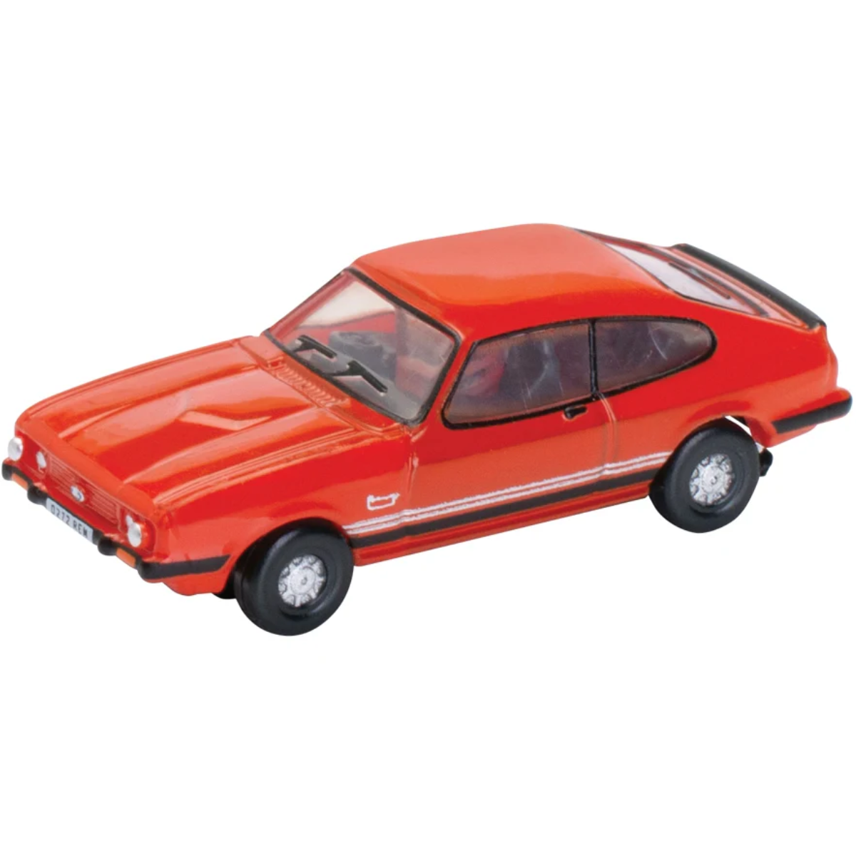 Oxford Diecast NCAP004 Ford Capri Mk3 Sebring Red - N Scale