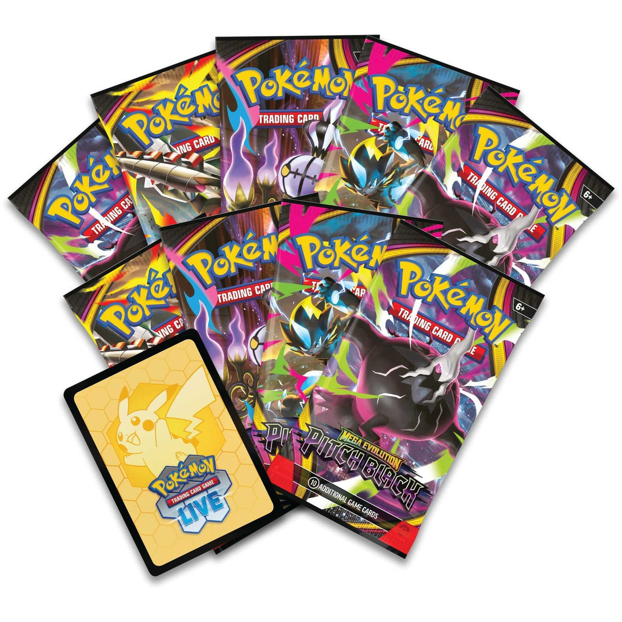 Pokémon TCG: Mega Evolution Pitch Black - Elite Trainer Box (ETB)