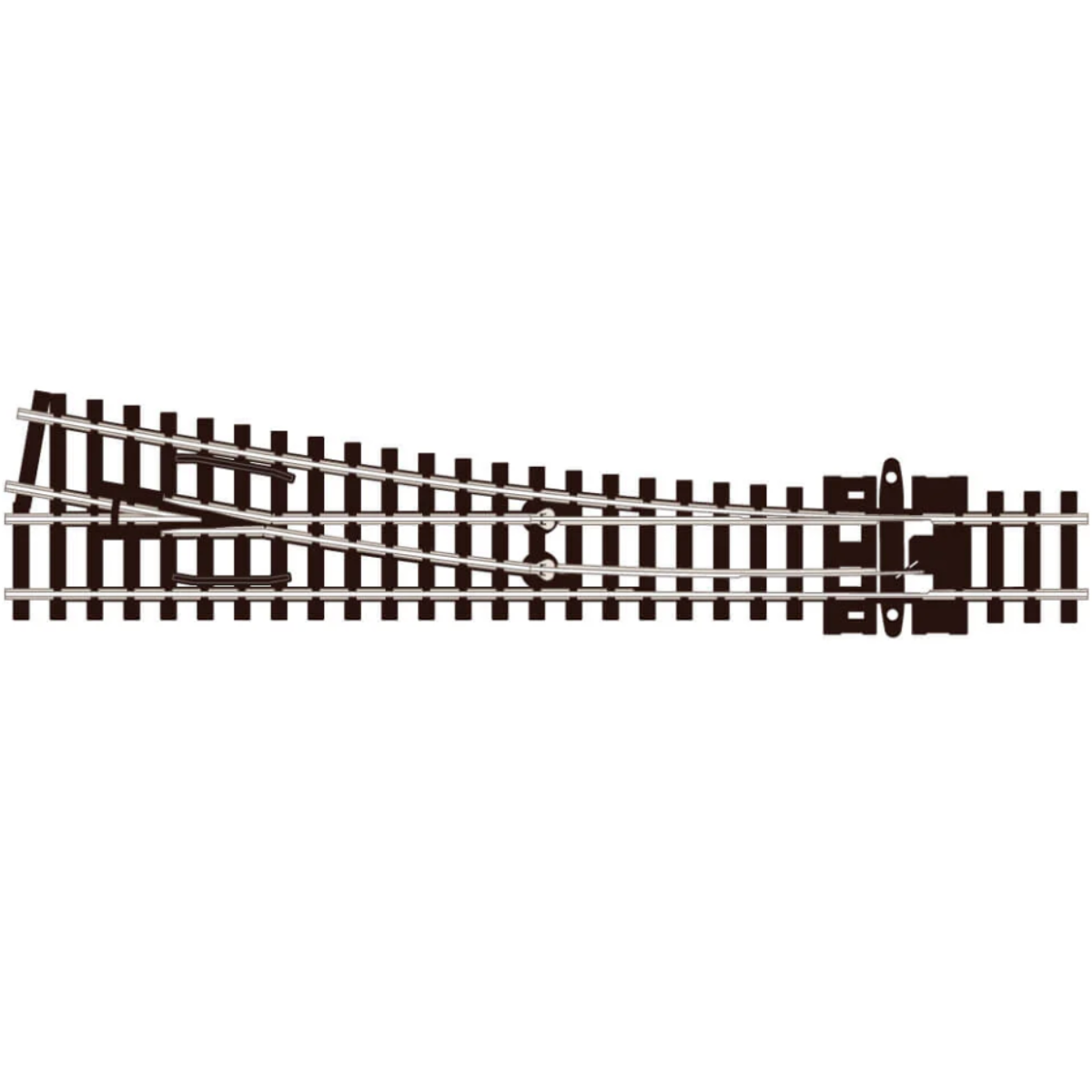 Peco SL-U395F Code 55, Medium Radius, Right Hand, Unifrog - N Gauge Code 55