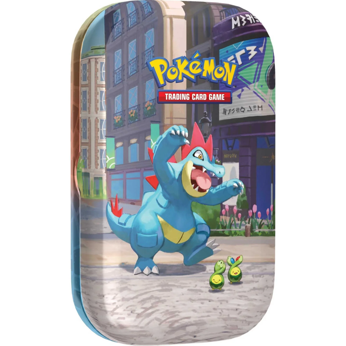 Pokémon TCG: Lumiose City Mini Tin Feraligatr