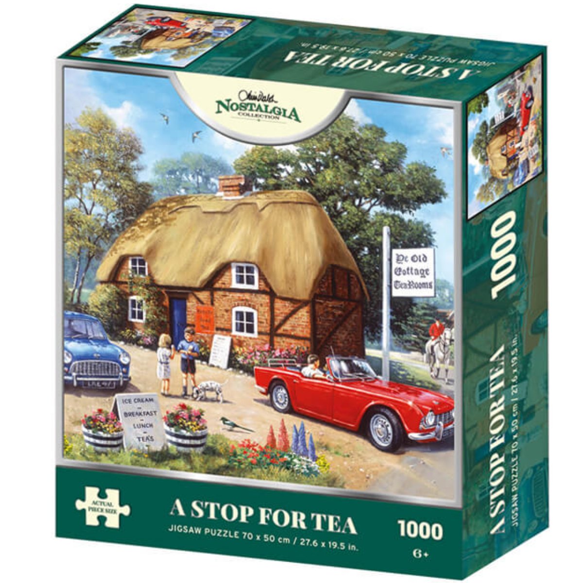 A Stop For Tea - Kevin Walsh 1000 Piece Jigsaw Puzzle - Phillips Hobbies