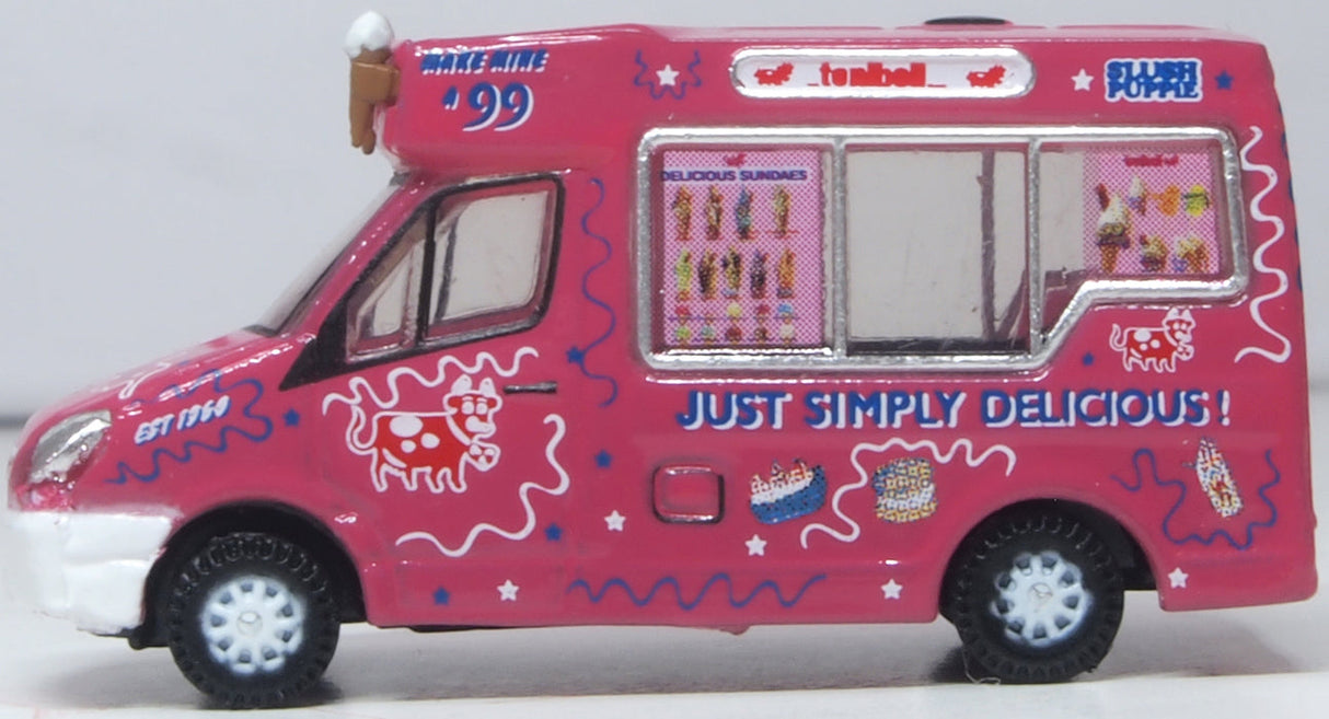 Oxford Diecast NWM009 Whitby Mondial Ice Cream Van Tonibell - 1:148 Scale