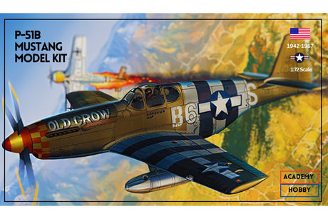 Academy 12464 | P - 51B Mustang 1:72 Scale - Phillips Hobbies