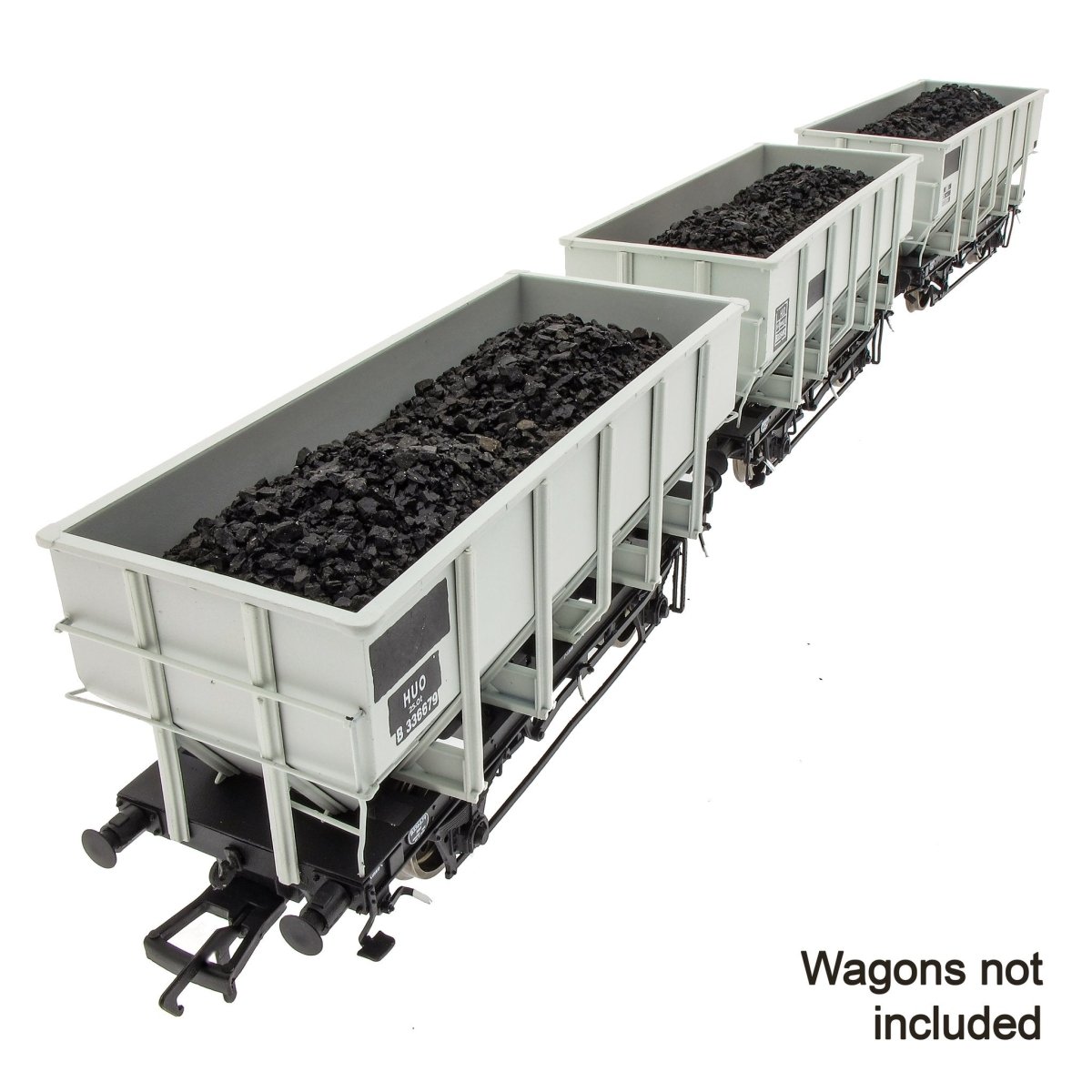 Accurascale 3x 'Real Coal' Loads for HUO / HOP 24 24.5t Hopper - Phillips Hobbies