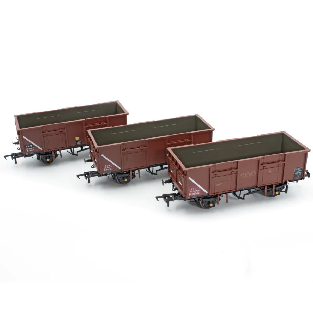 Accurascale BR 21T MDW Mineral Wagon TOPS Bauxite Pack A - OO Gauge - Phillips Hobbies