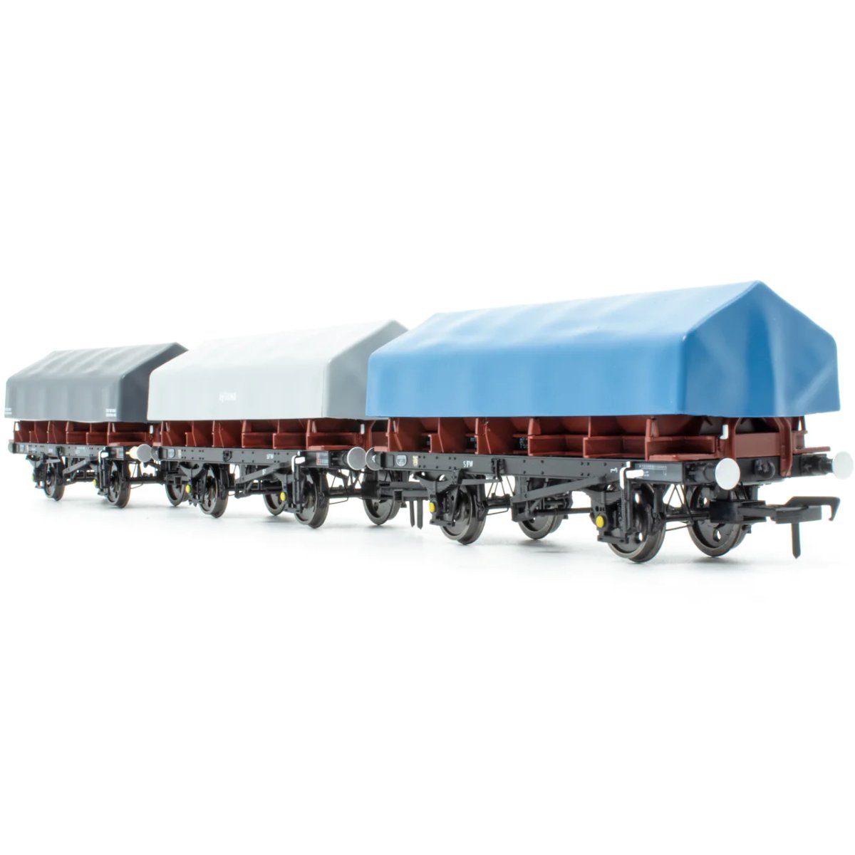 Accurascale BR Coil A/SFW Steel Wagon TOPS Bauxite Pack E - OO Gauge - Phillips Hobbies