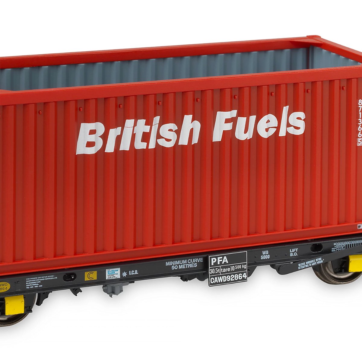 Accurascale PFA - British Fuels Coal Containers I - Phillips Hobbies