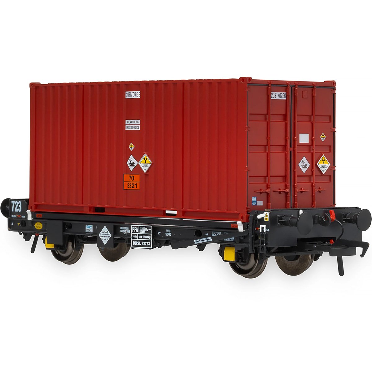 Accurascale PFA - DRS LLNW - 2031 Container Pack 5 - Phillips Hobbies