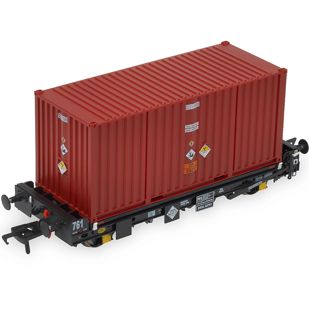 Accurascale PFA - DRS LLNW - 2031 Container Pack 6 - Phillips Hobbies