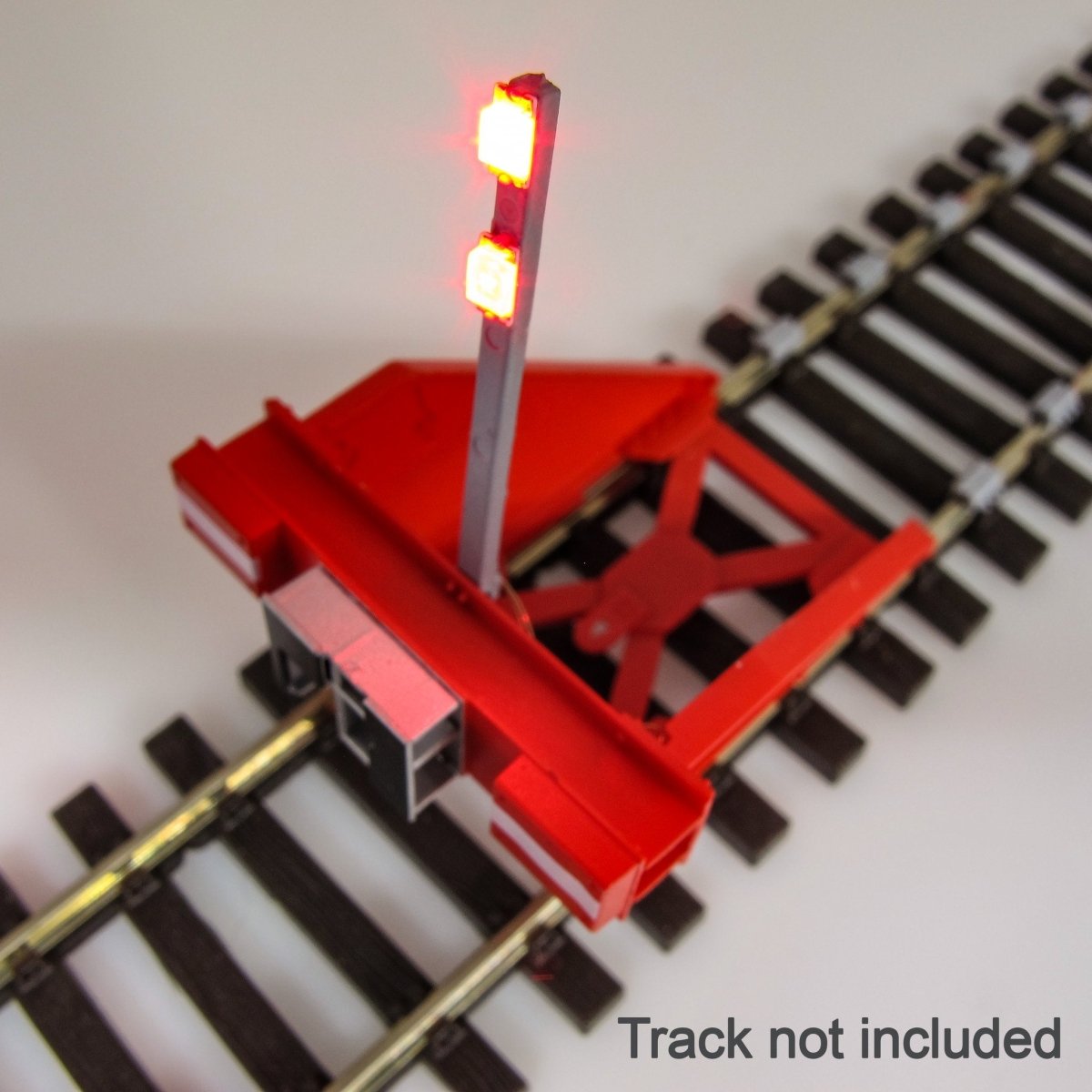 Accurascale Rawie Friction Bufferstop - LED - Coupler Pocket - Phillips Hobbies