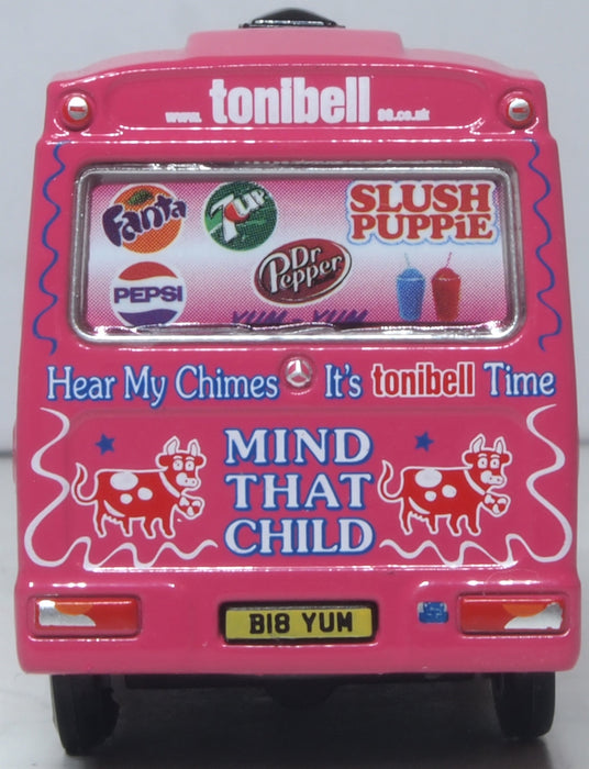 Oxford Diecast 76WM009 Whitby Mondial Ice Cream Van Tonibell - 1:76 Scale