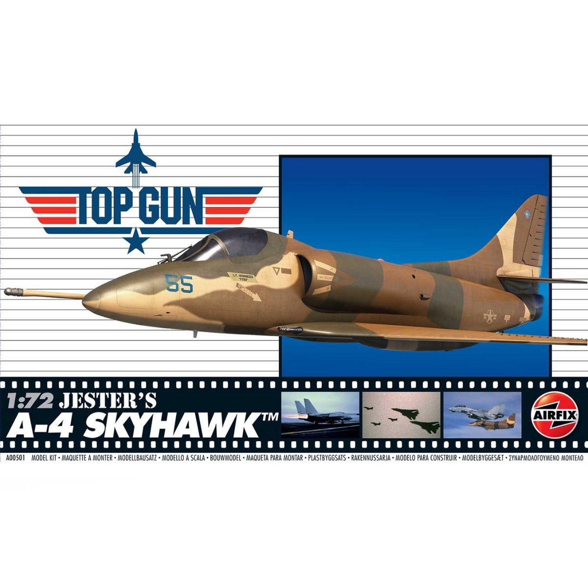 Airfix A00501 Top Gun Jester's A-4 Skyhawk 1:72 - Phillips Hobbies