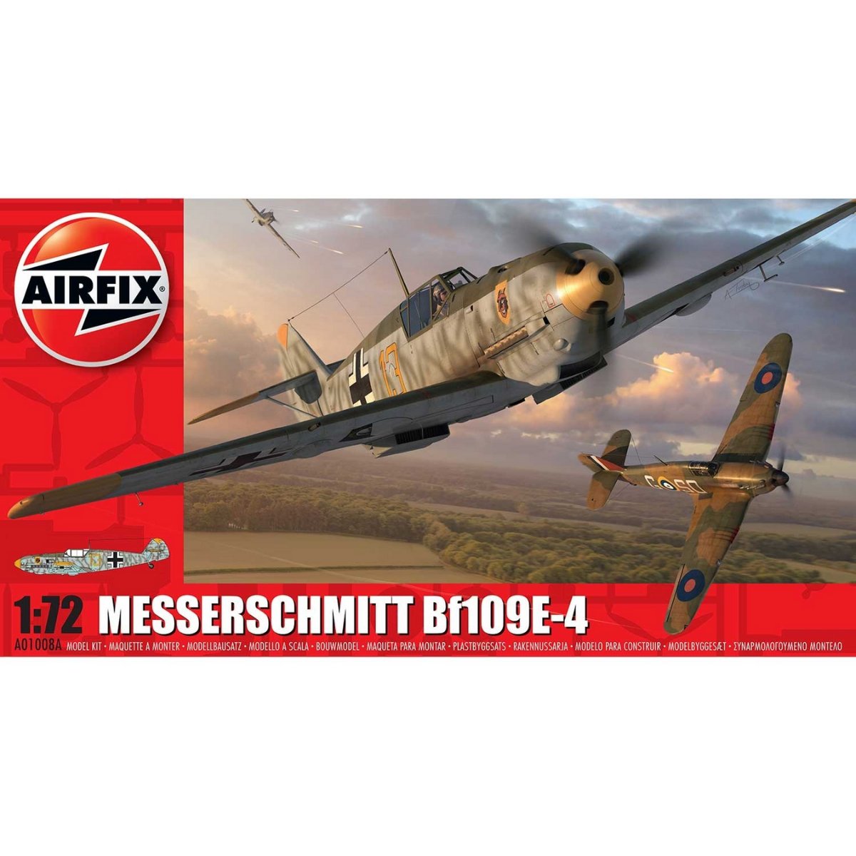 Airfix A01008A Messerschmitt Bf109E-4 1:72 - Phillips Hobbies