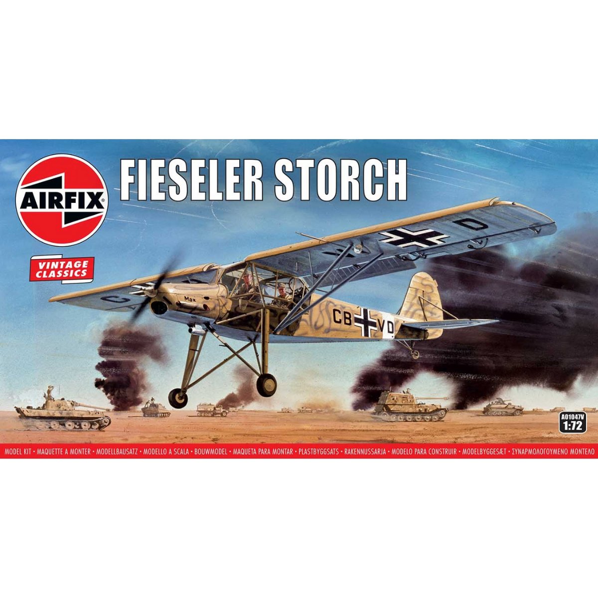 Airfix A01047V Fiesler Storch 1:72 - Phillips Hobbies