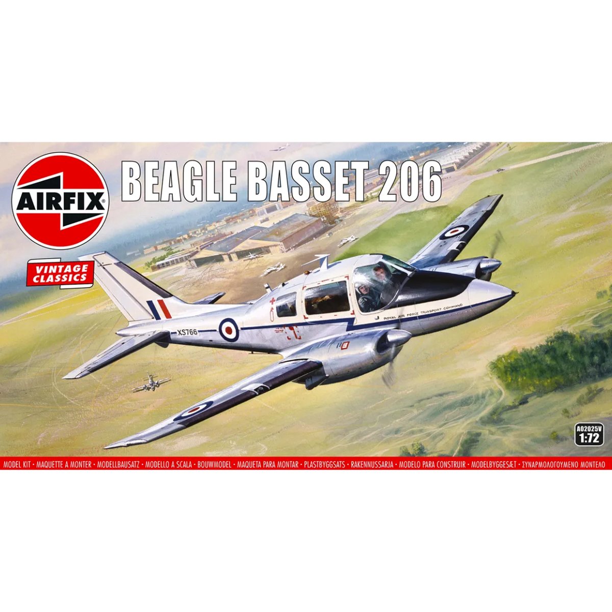 Airfix A02025V Beagle Basset 206 1:72 - Phillips Hobbies